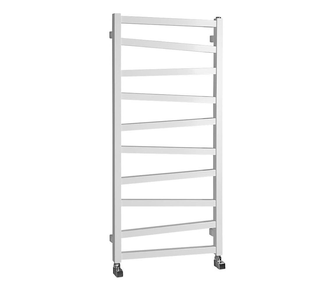 Sapho - Koupelnový radiátor ZIG 406W/230V 50x110 cm bílá ZG511