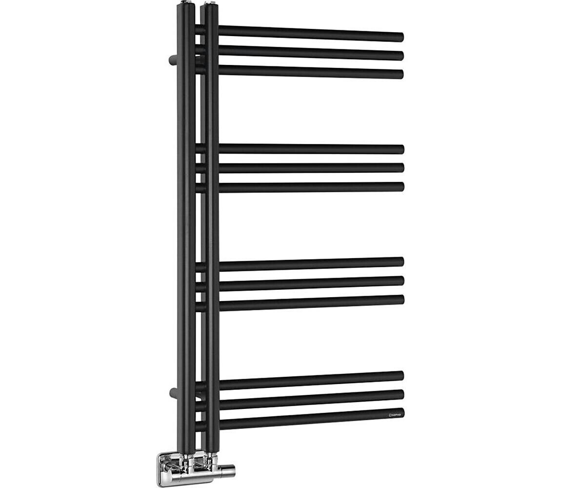 Sapho - Koupelnový radiátor DORLION 300W/230V 50x90 cm matná černá 1130-20