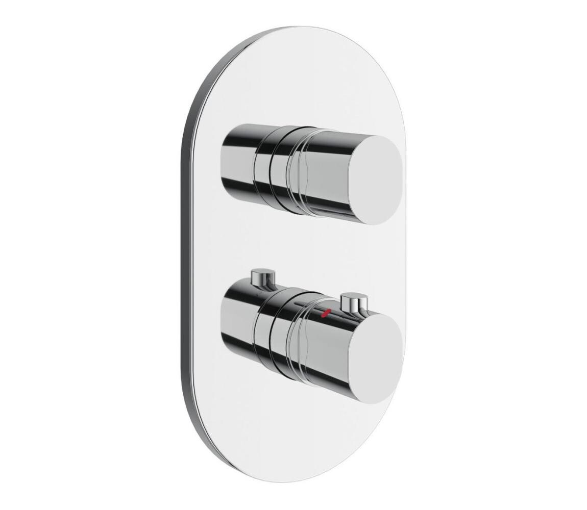 Ravak X070455 - Termost. sprch. baterie pro podom. instalaci CHROME lesklý chrom X070455