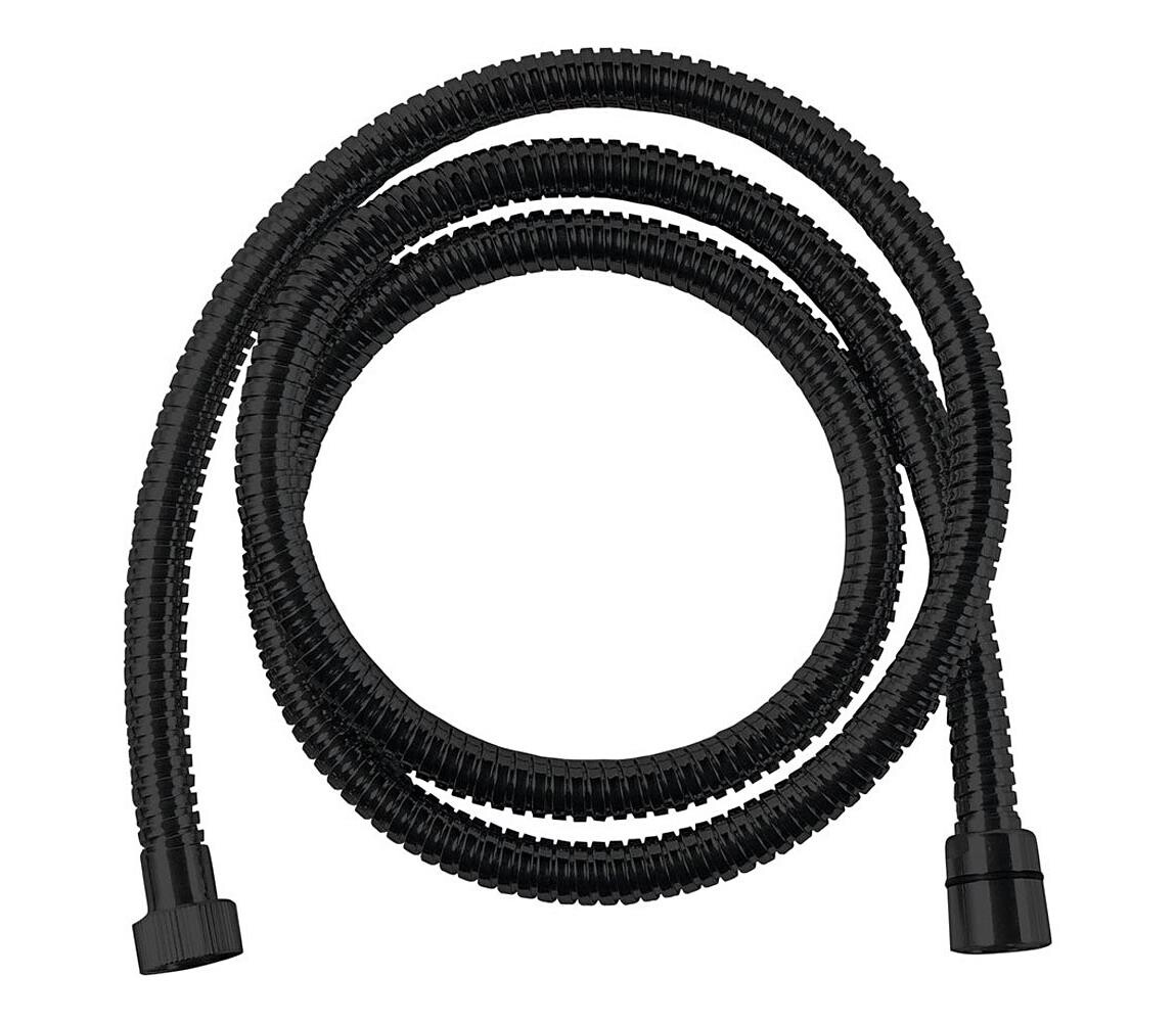 Sapho - Sprchová hadice POWERFLEX 150 cm matná černá FLEX150B