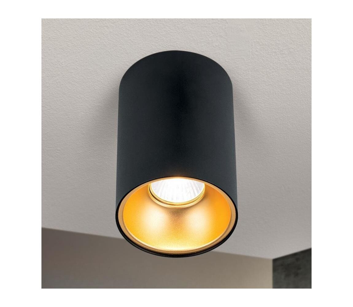 Orion - Bodové svítidlo STARLIGHT 1xGU10/50W/230V černá/zlatá DL 7-681 schwarz