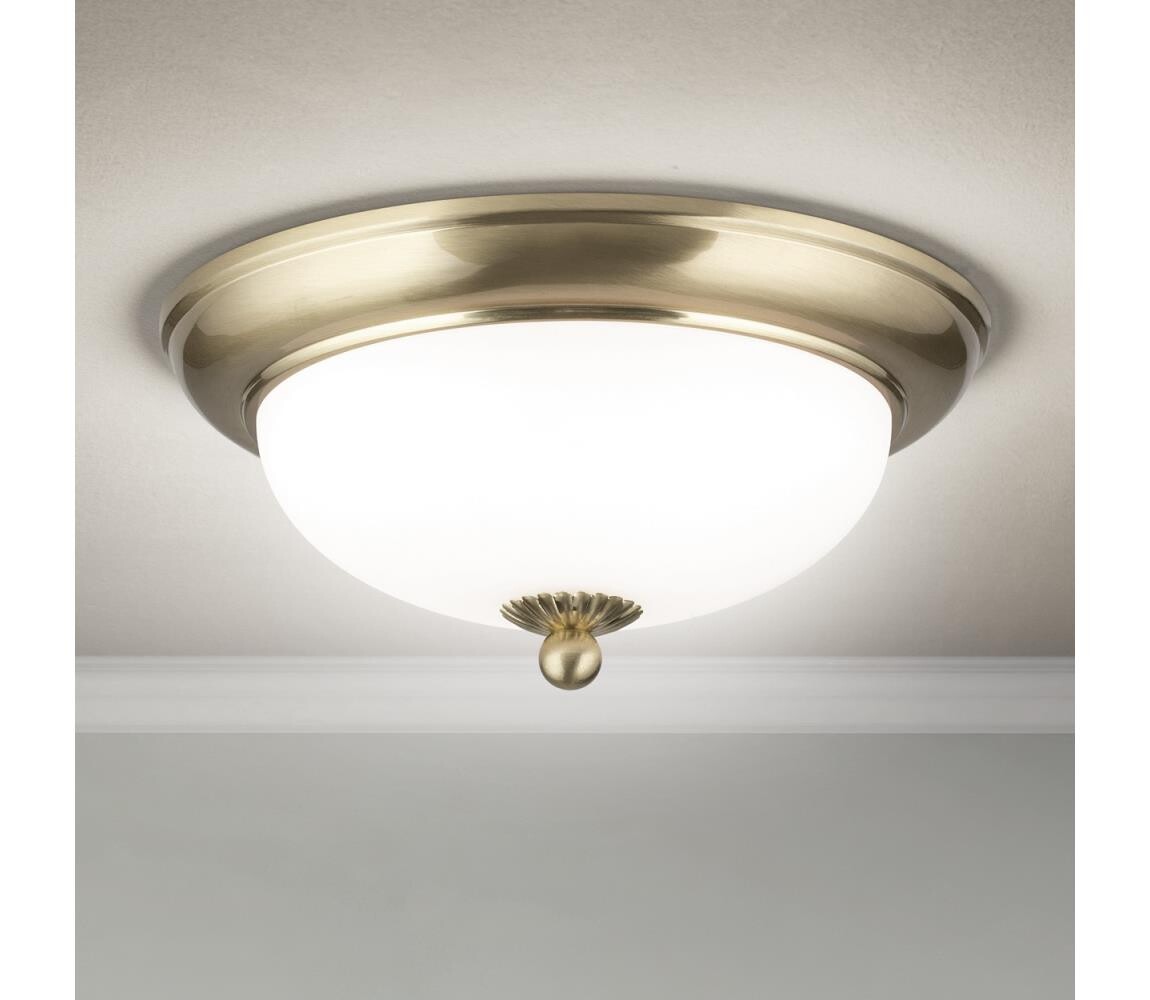 Orion - Stropní svítidlo EMPIRA 2xE14/40W/230V pr. 26,5 cm mosaz DL 7-792/26 MS-matt