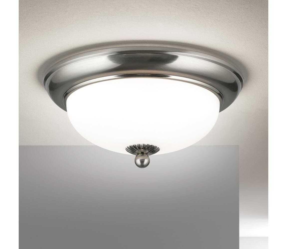 Orion - Stropní svítidlo EMPIRA 2xE14/40W/230V pr. 26,5 cm matný chrom DL 7-792/26 satin