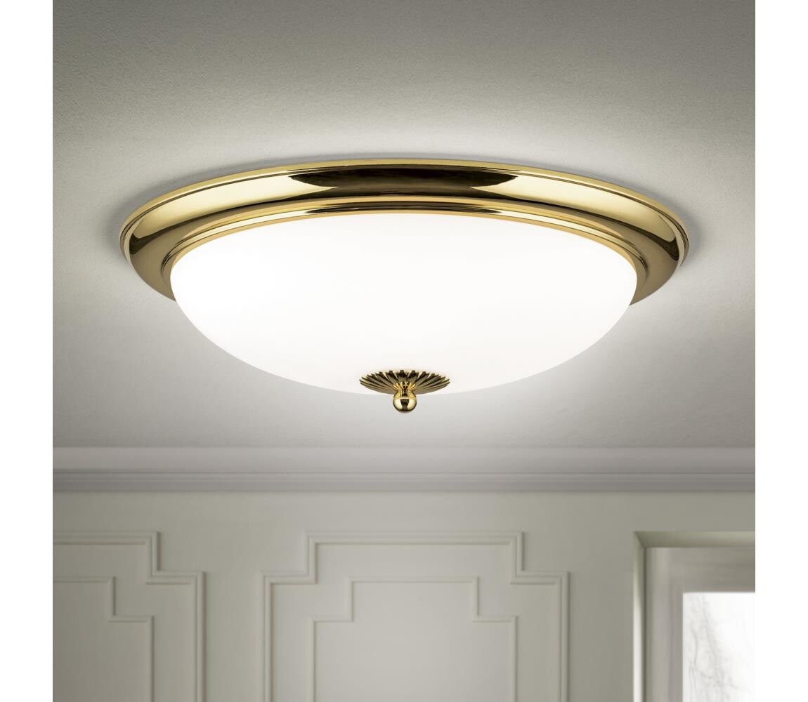Orion - Stropní svítidlo EMPIRA 3xE27/40W/230V pr. 48 cm zlatá DL 7-792/47 gold