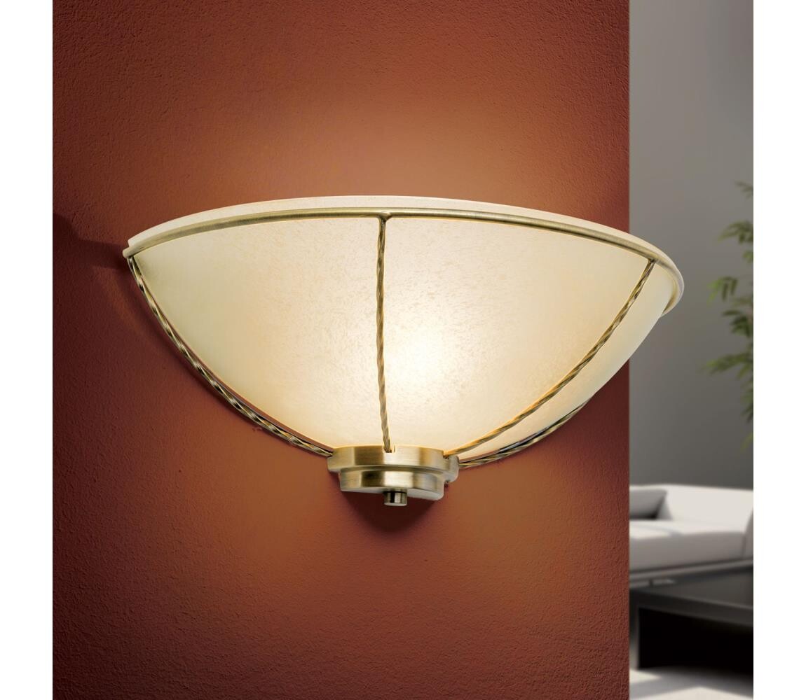 Orion - Nástěnné svítidlo MAURO 1xE27/60W/230V bronz WA 2-1247/1 Patina