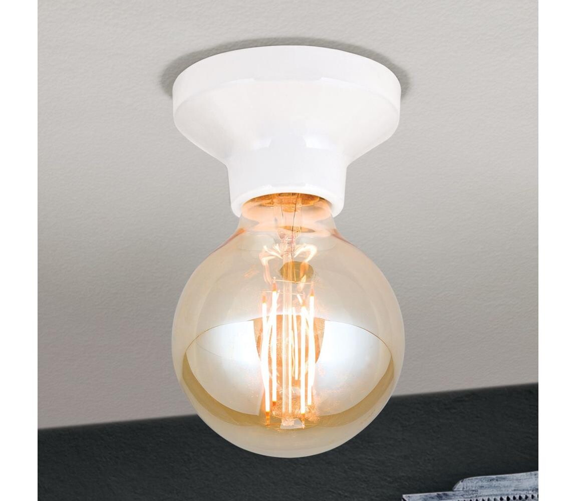 Orion - Stropní svítidlo FROST 1xE27/60W/230V bílá DL 7-679 weiß/Kera