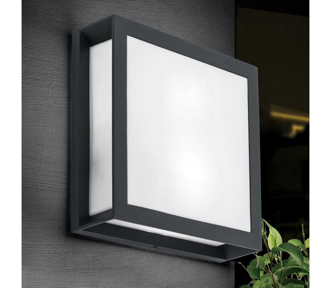 Orion - Venkovní svítidlo HENRY 2xE27/15W/230V IP44 antracit AL 11-1195 anthrazit