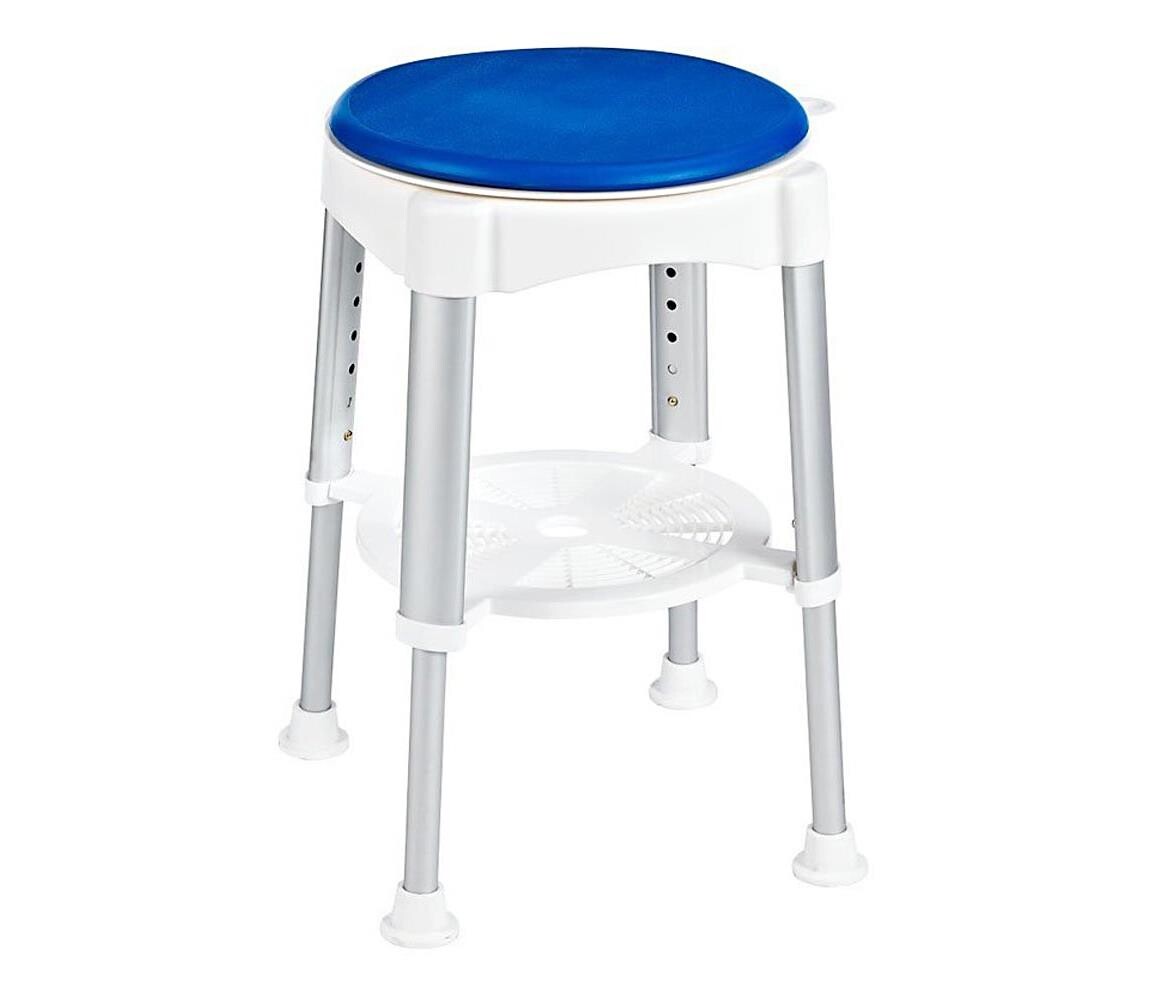 Ridder - Otočná stolička 58x35,5 cm modrá/bílá A0050401
