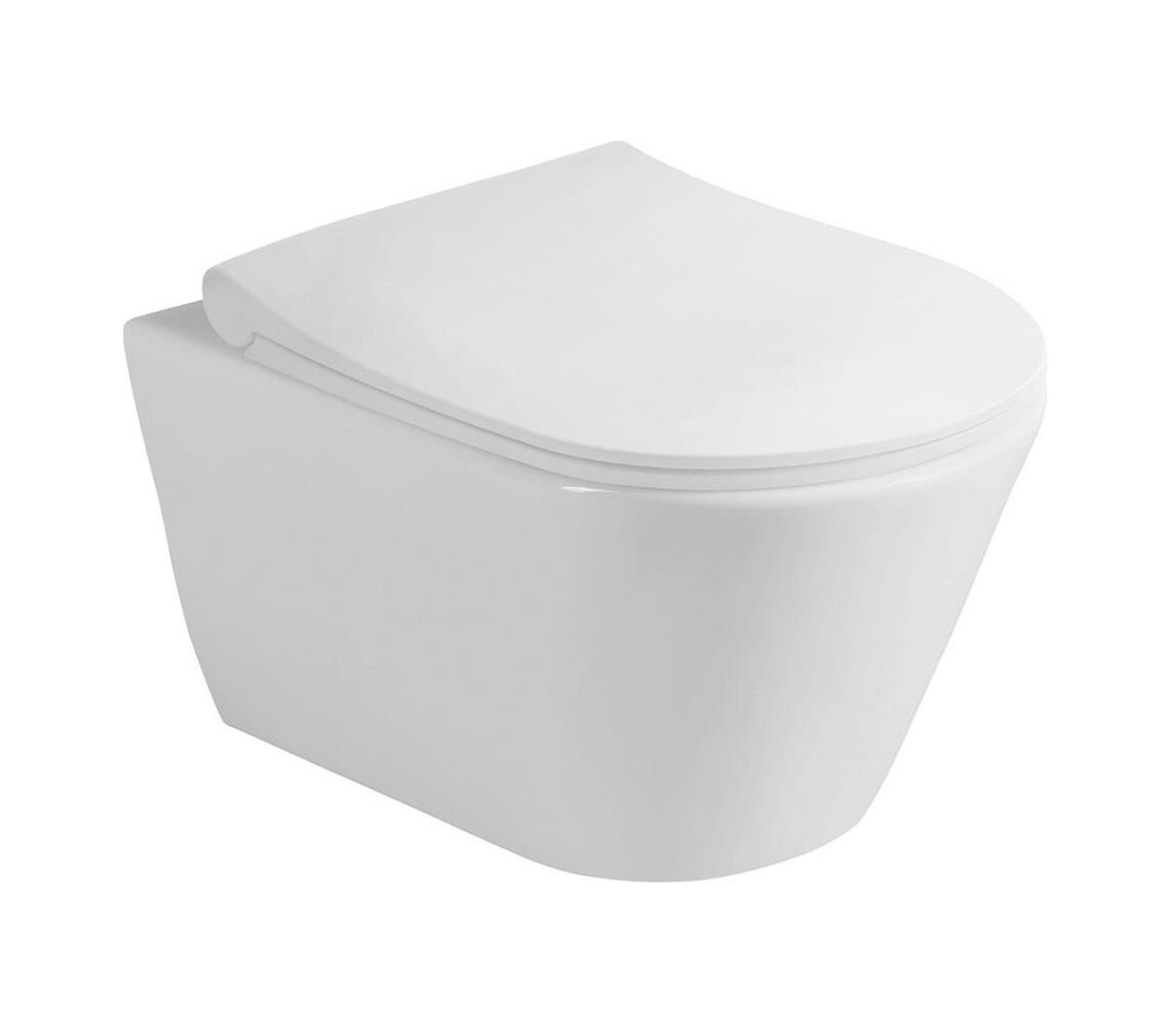 Sapho - Závěsné WC s bidetovou sprškou AVVA CLEANWASH keramika/bílá 100312