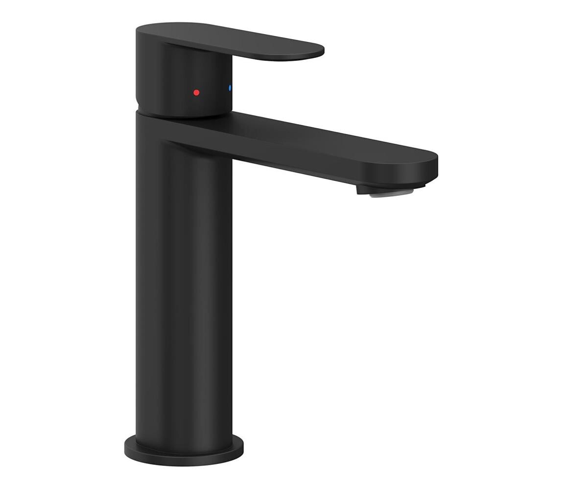 Ravak X070458 - Umyvadlová baterie CHROME 17,7 cm černá X070458