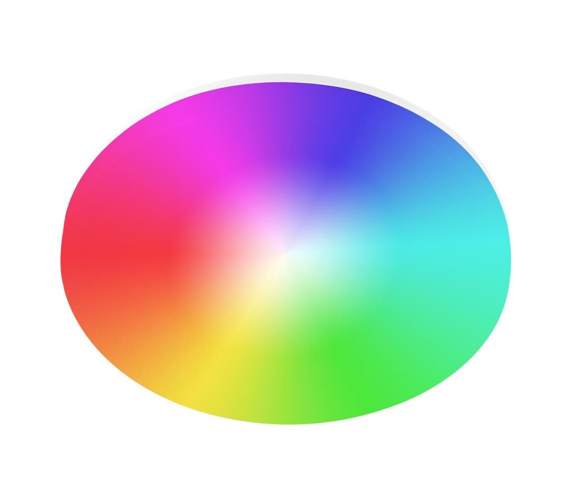 iGET 75020903 - LED RGBW Stm koup stropní svítidlo LED/15W/230V IP54 bílá Wi-Fi 75020903