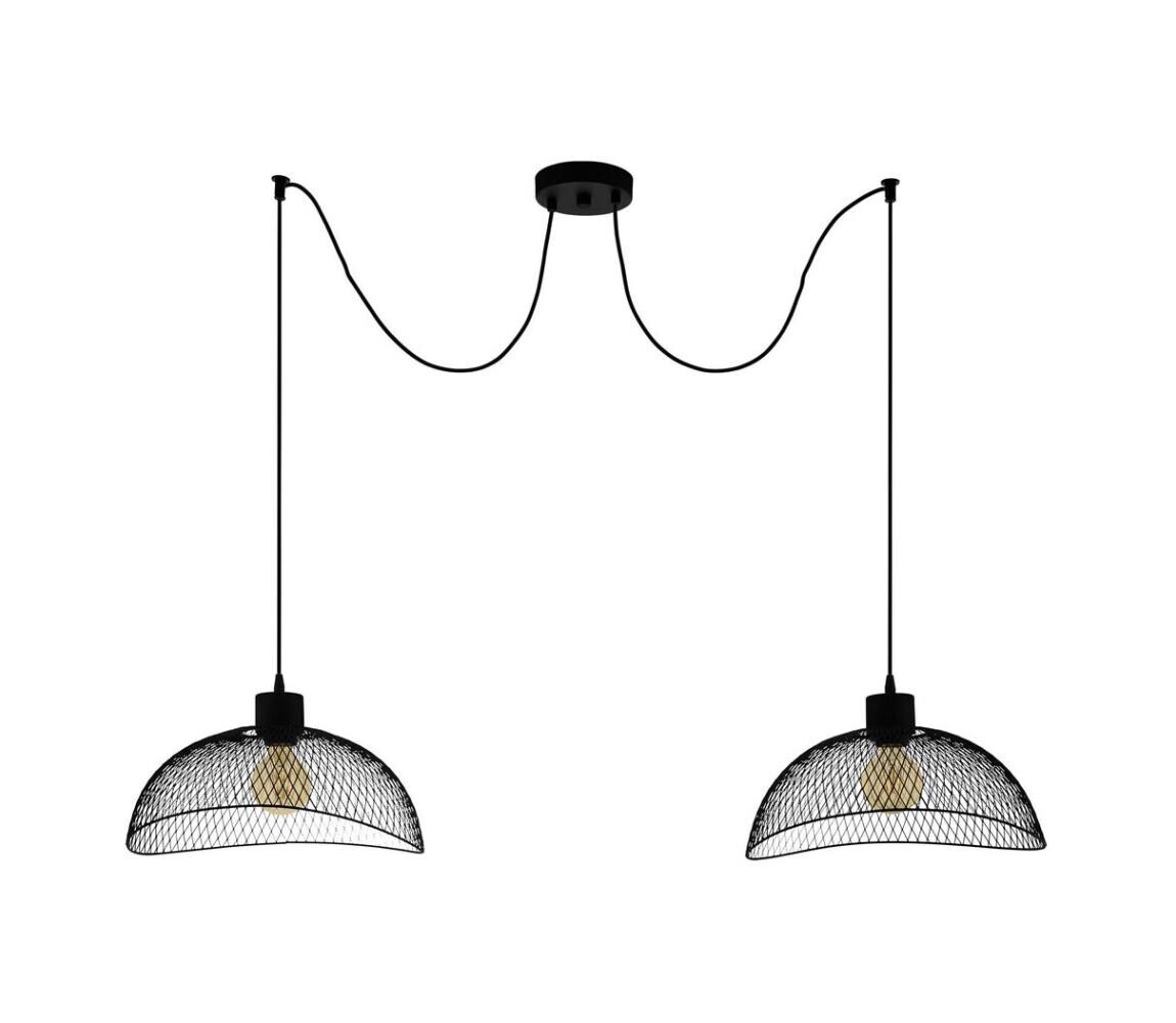 Eglo 43306 - Lustr na lanku POMPEYA 2xE27/60W/230V pavouk 43306