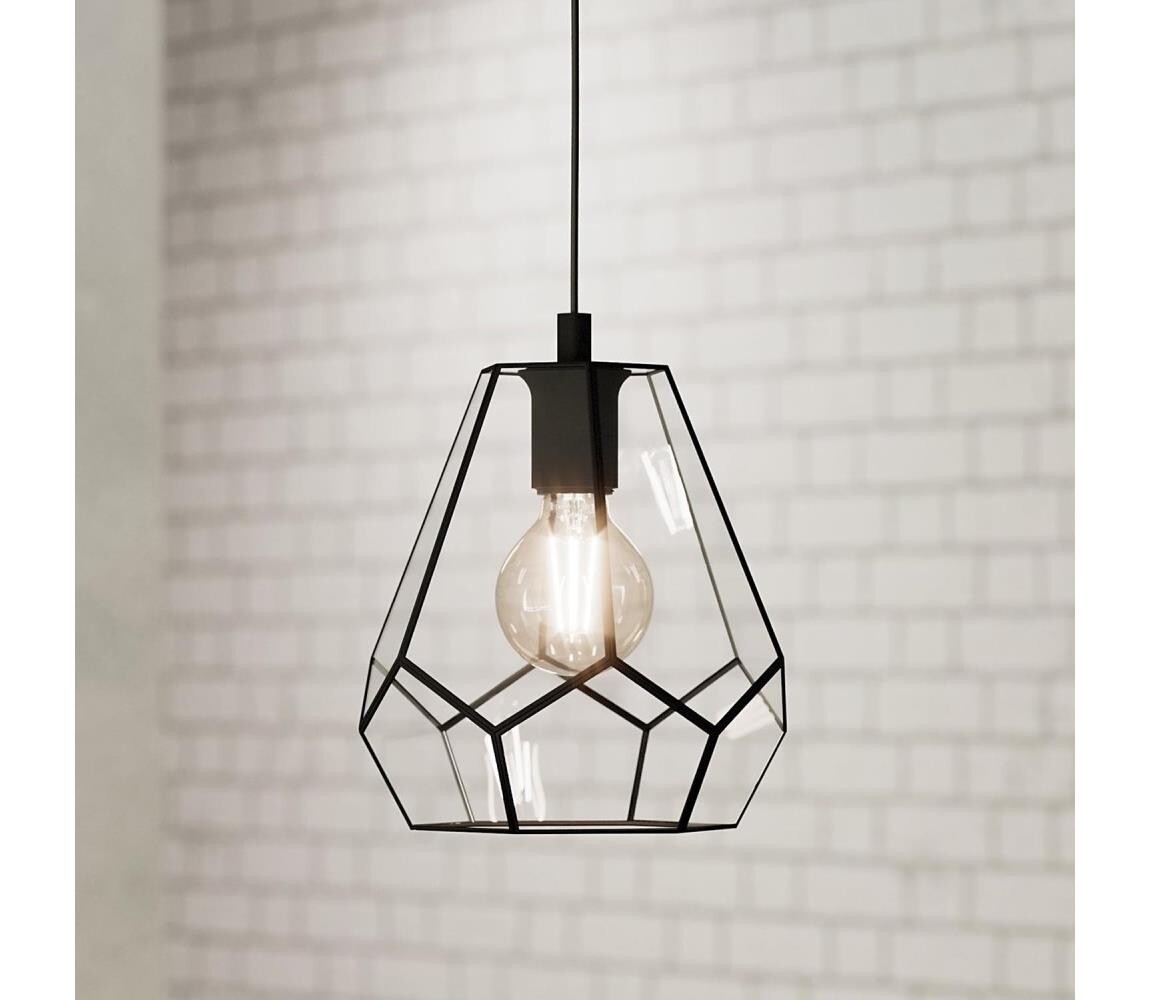 Eglo 43643 - Lustr na lanku MARDYKE 1xE27/40W/230V 43643
