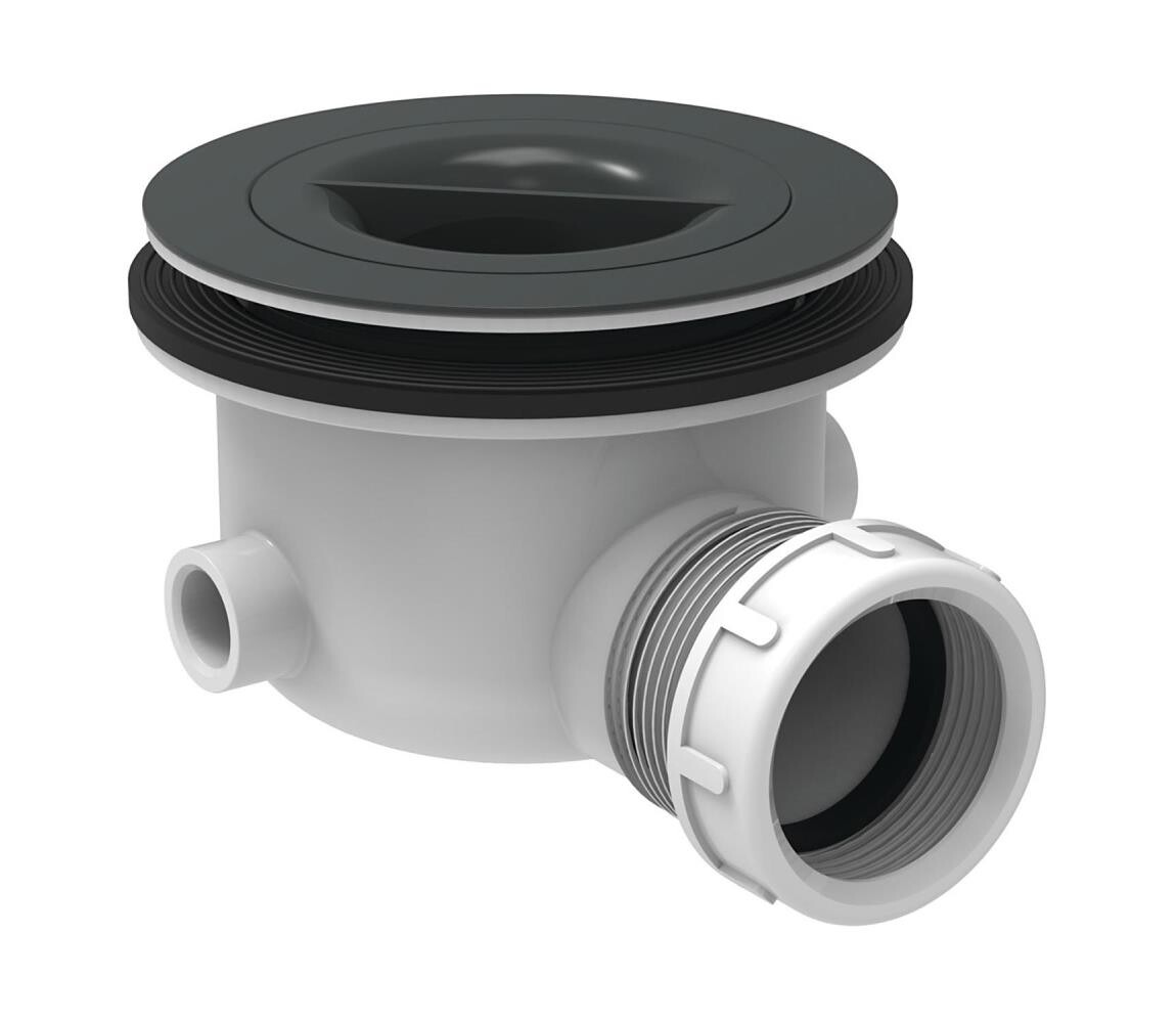 Ideal Standard K936367 - Vaničkový sifon 9 cm černá/bílá K936367