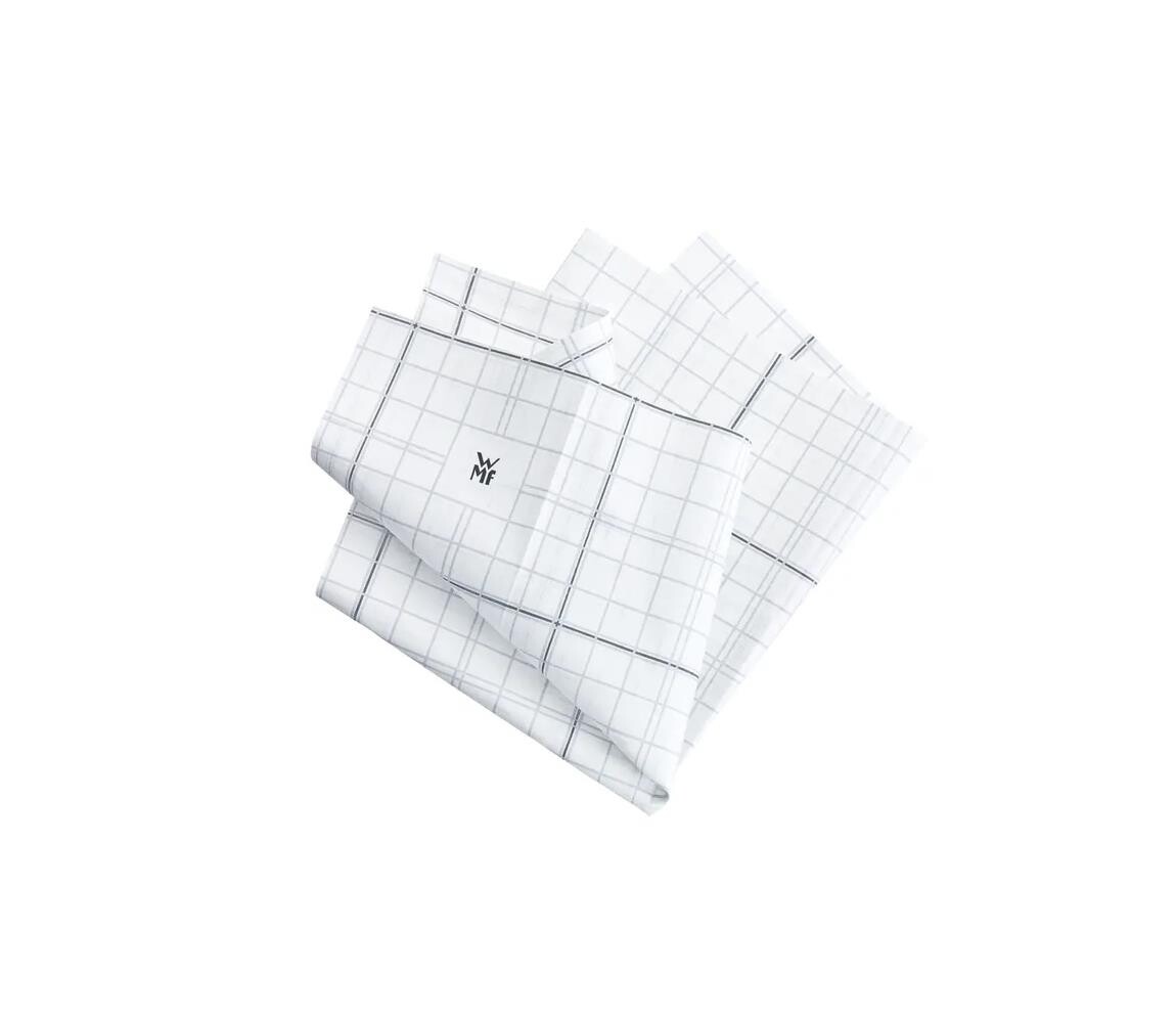 WMF - Čistící utěrka z mikrovlákna 50x40 cm bílá 794719990