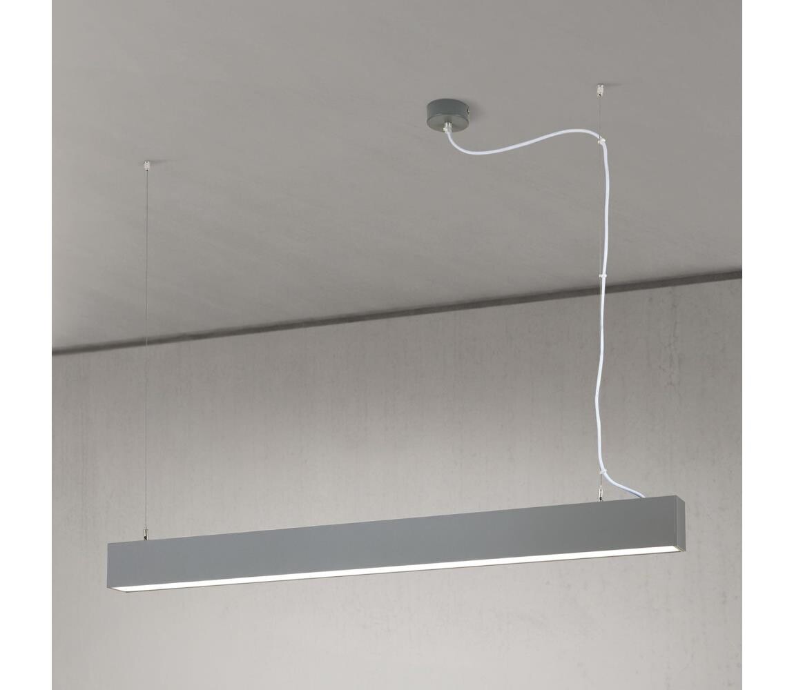 Orion- LED Stropní/závěsné svítidlo 2v1 PALKKI LED/38W/230V 3000/4000/5000K šedá HL 6-1725 titan