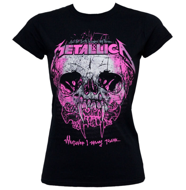 Tričko metal dámské Metallica - Wherever I May Roam - ROCK OFF - RTMTLGSBWHE METTS36LB S