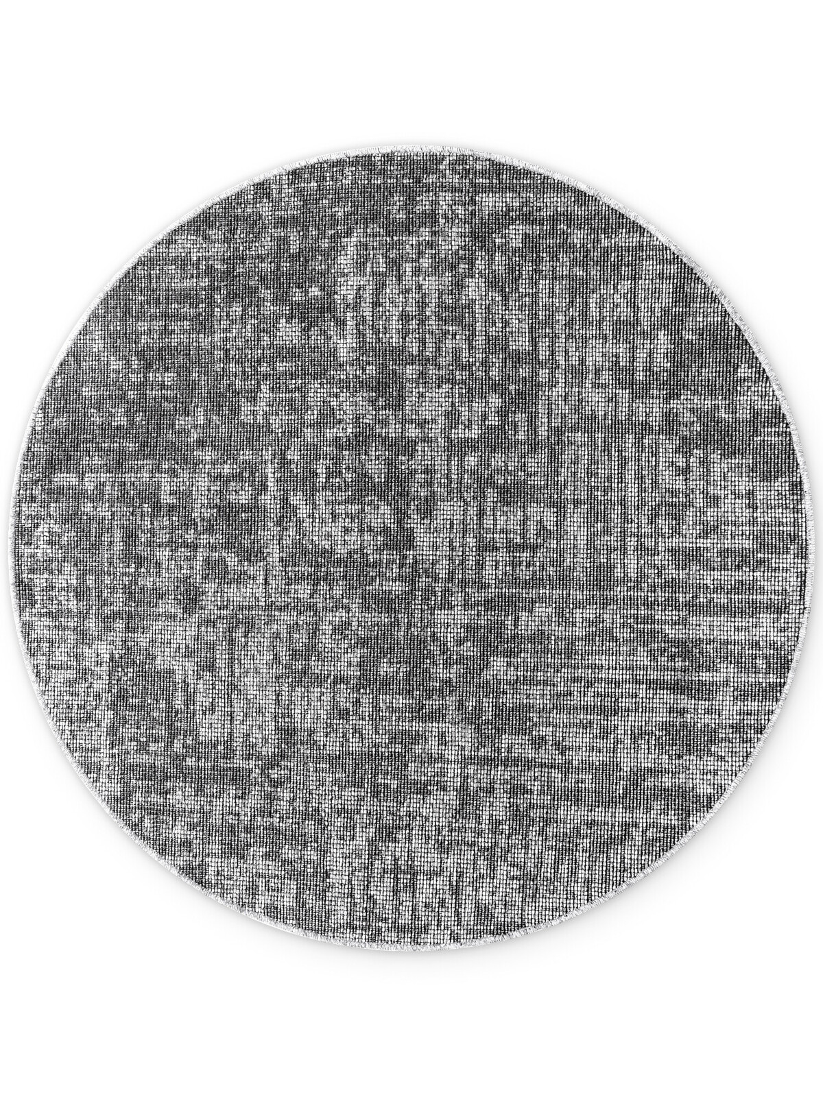 Kusový koberec Brilliance Prisma 106310 Silver Grey z kolekce Elle kruh, 160x160 (průměr) kruh, šedá, ložnice, ELLE Decoration