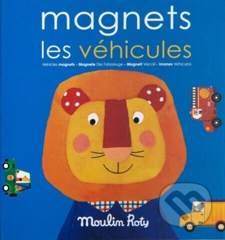 Magnetická hra dopravní prostředky - Moulin Roty