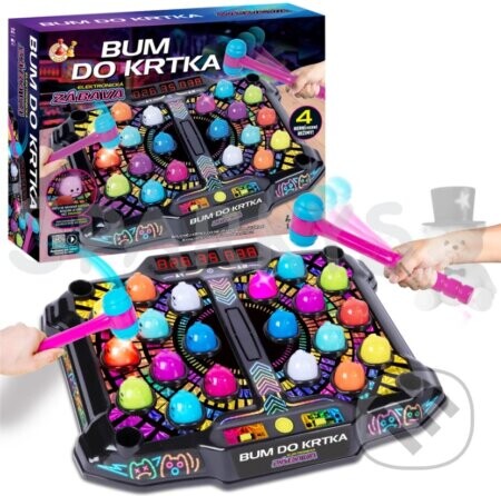 Elektronická hra Bum do krtka - EPEE