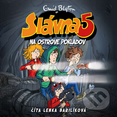 Slávna 5 na ostrove pokladov - Enid Blyton