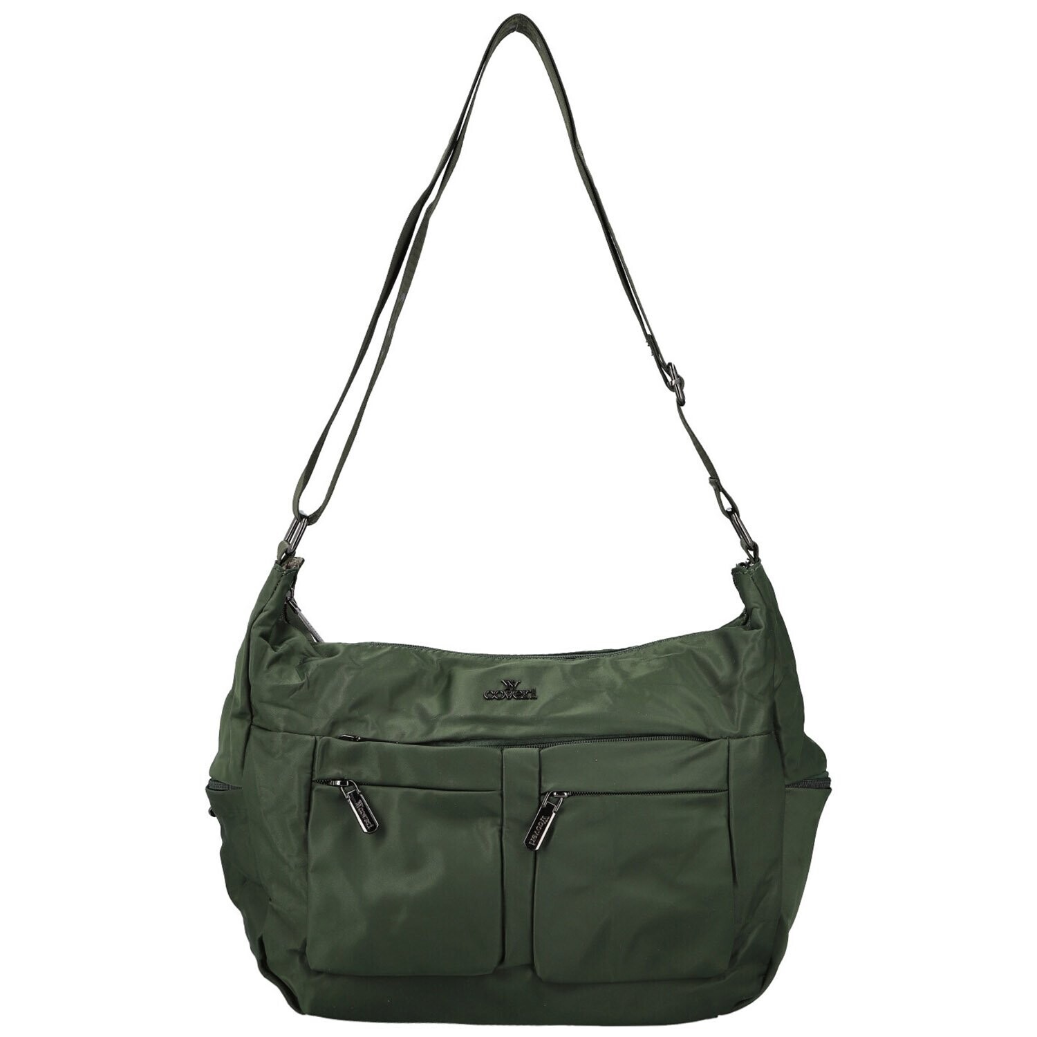 Dámská crossbody kabelka tmavě zelená - Coveri Candice zelená