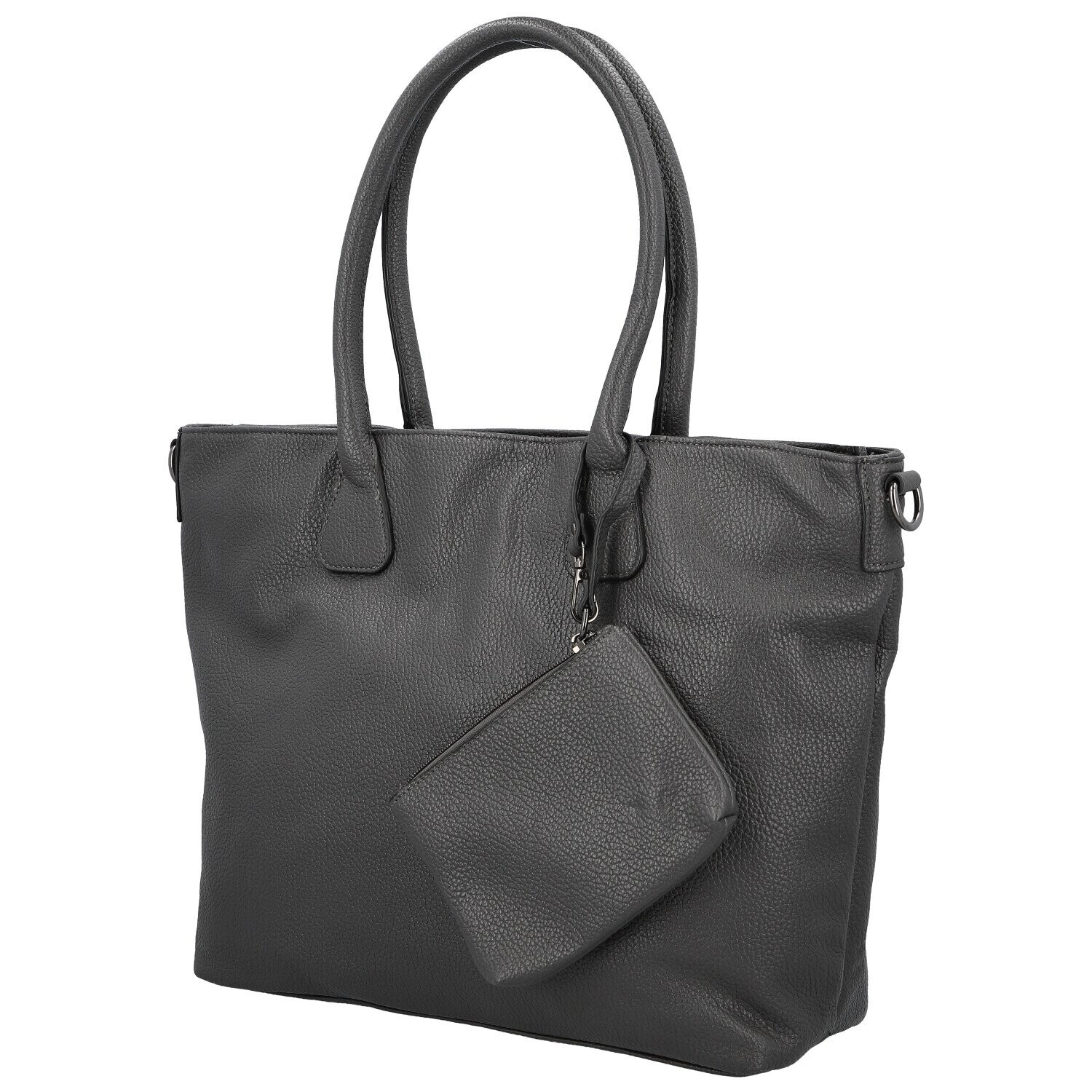 Dámská kabelka přes rameno tmavě šedá - Paolo bags Iljana šedá