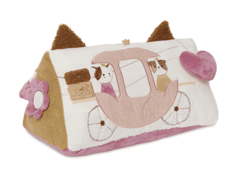 Jollein Polštářek trojhranný s aktivitami Flower Fairies