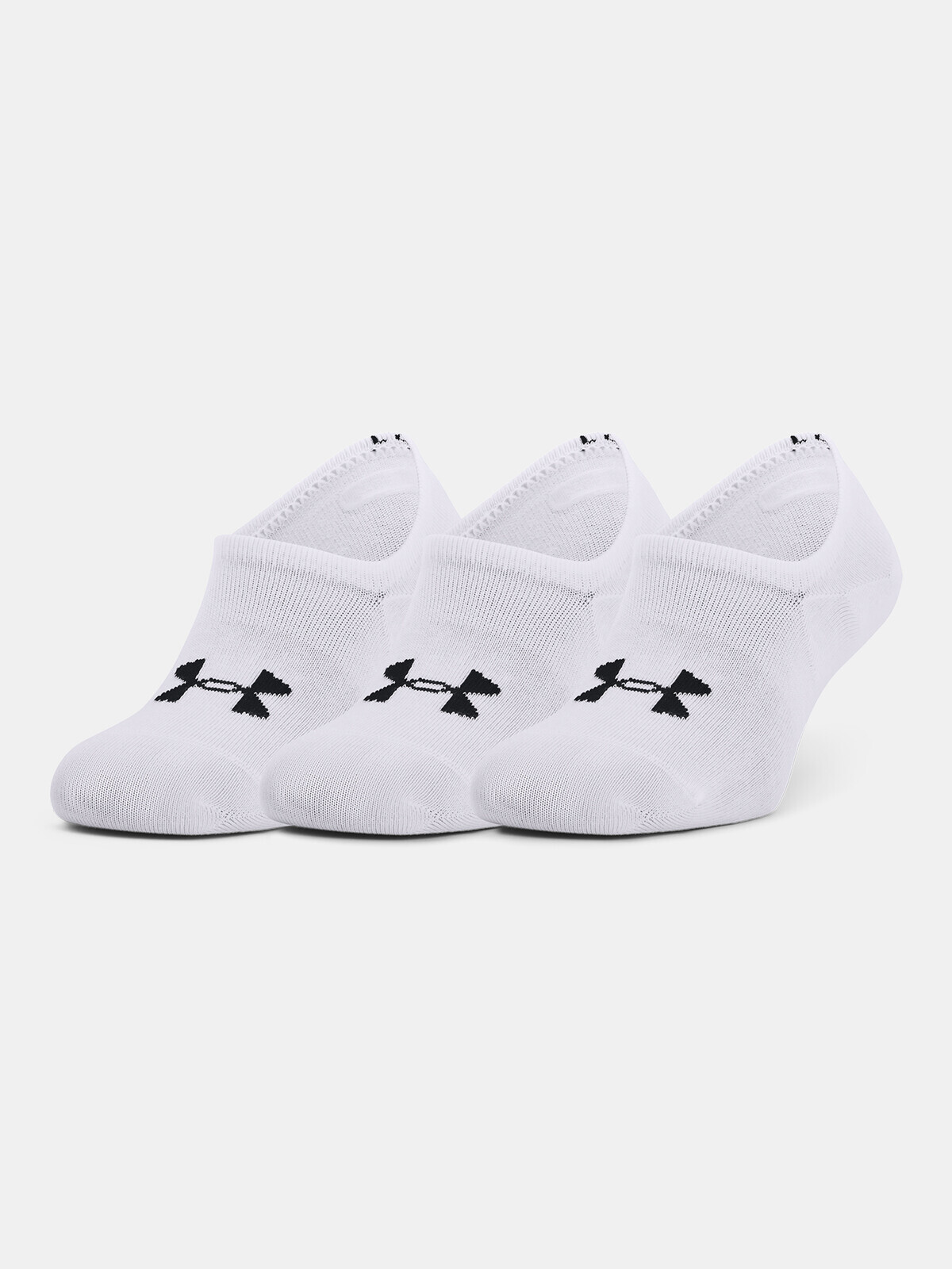 Under Armour Ponožky Core Ultra Low 3PK-WHT - unisex