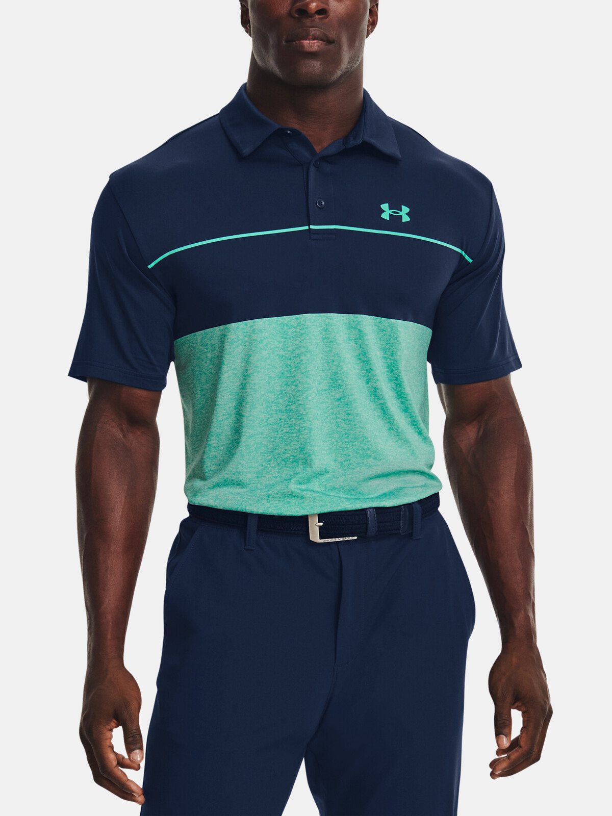 Under Armour Tričko UA Playoff Polo 2.0-NVY - Pánské