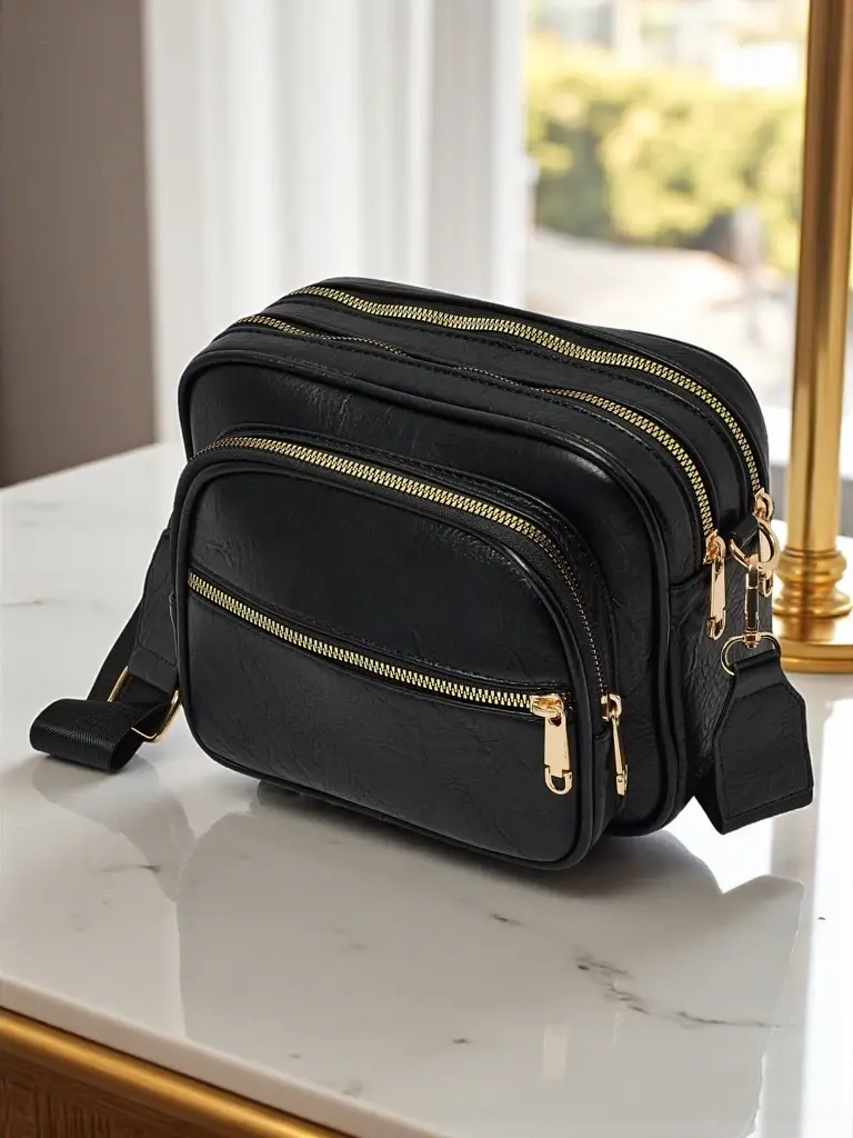 Resti Small women's eco-leather handbag Hidden Thorn