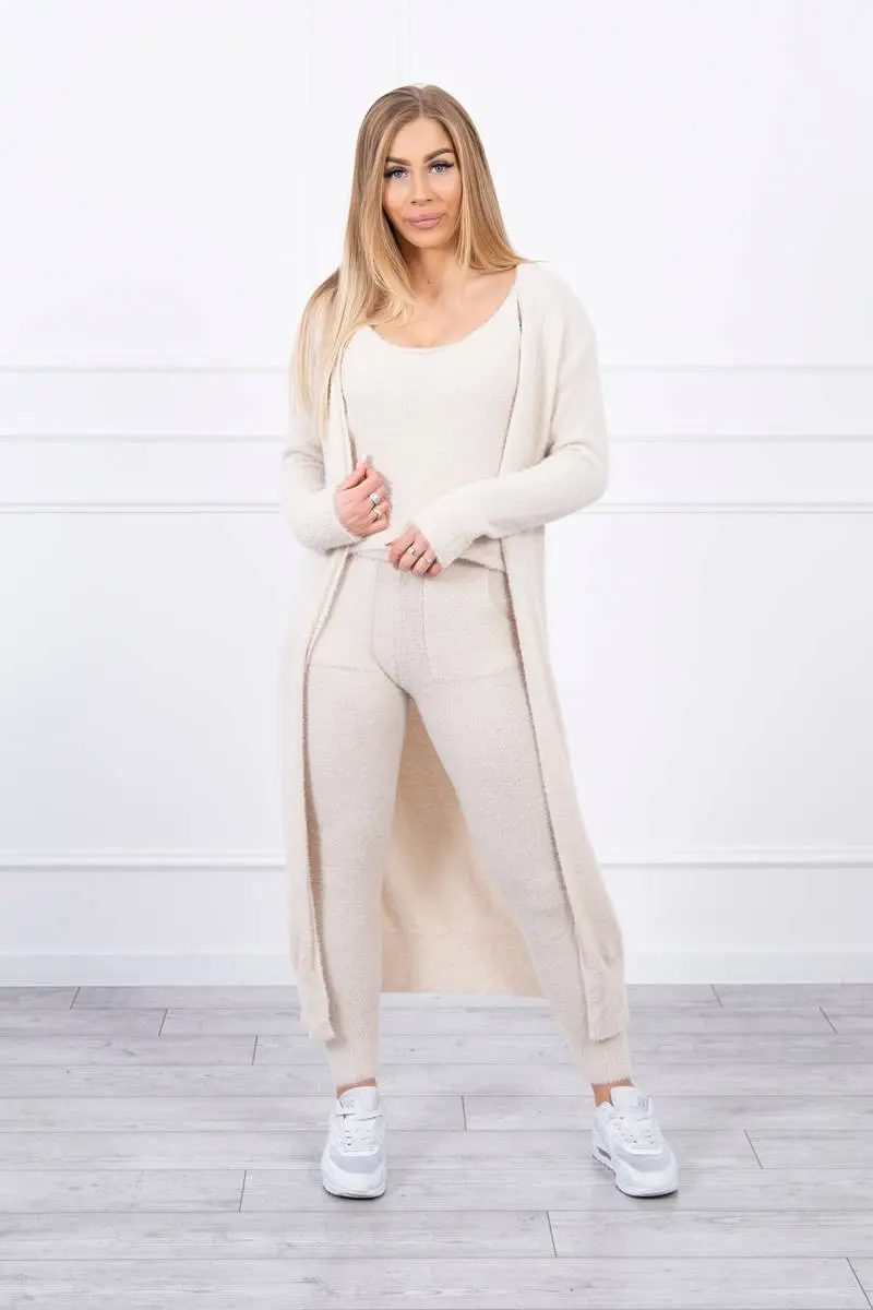 Kesi Béžový svetr z alpaky