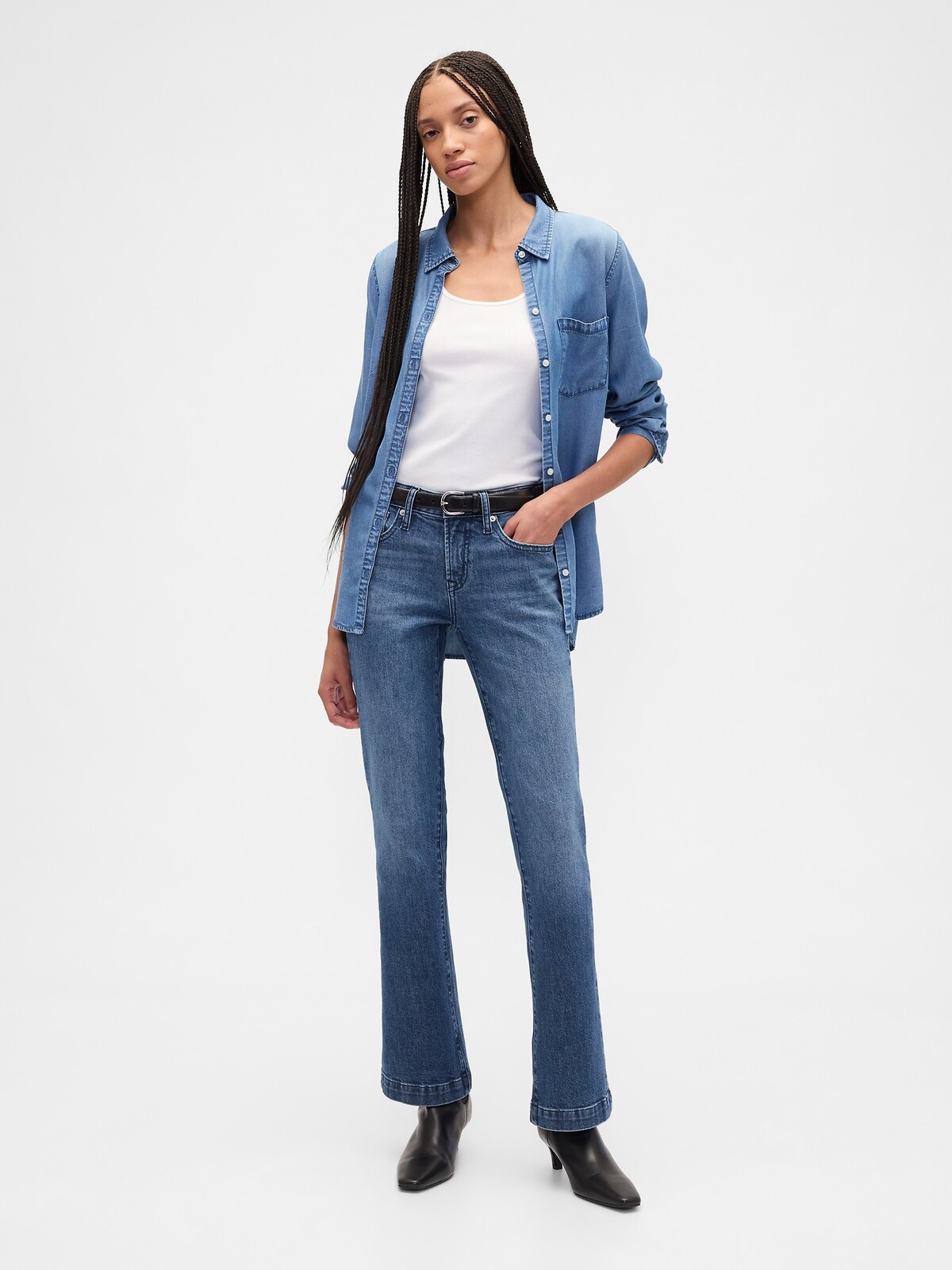 GAP Džíny Low Rise Boot - Dámské