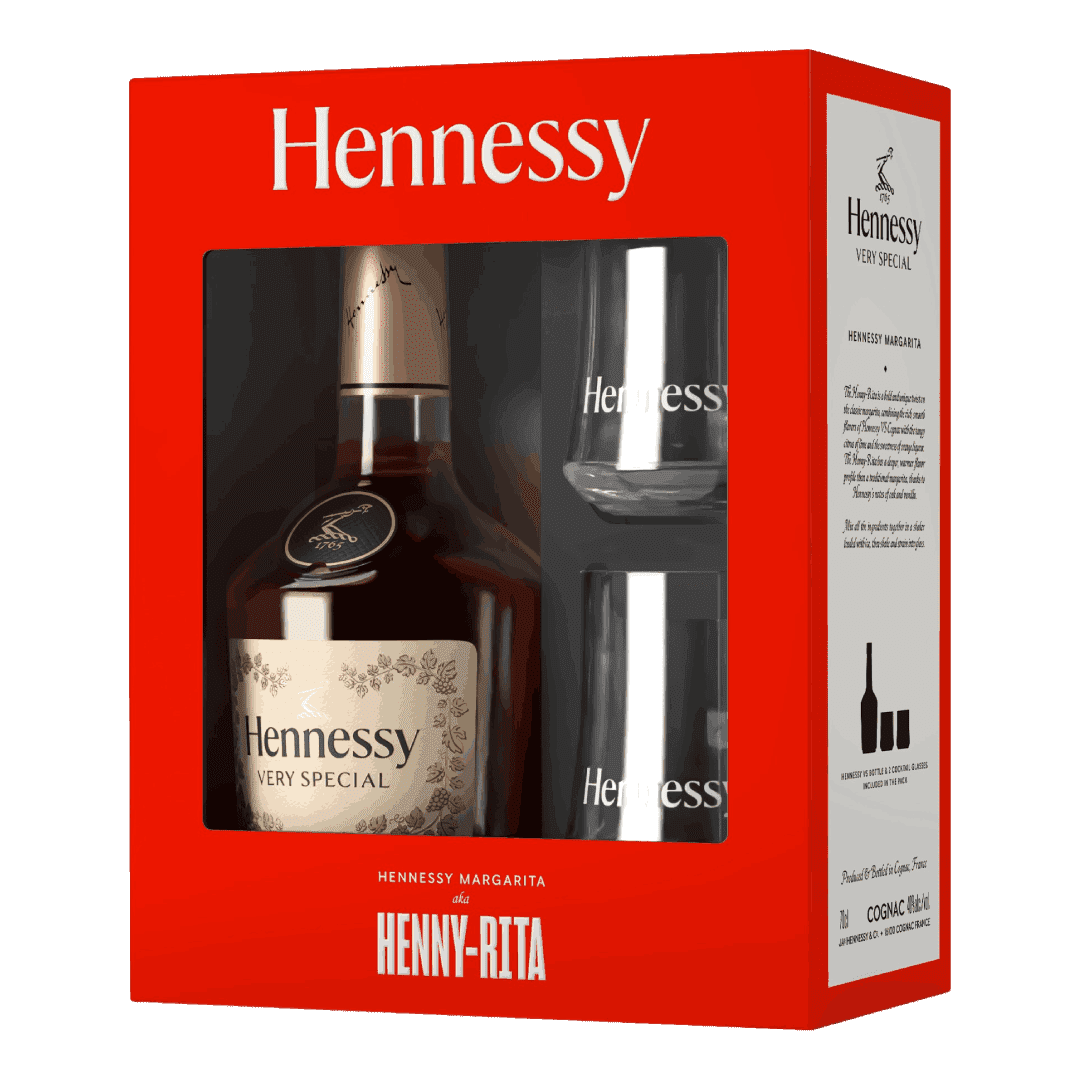 Hennessy VS +2xsklo 0,7l 40 %