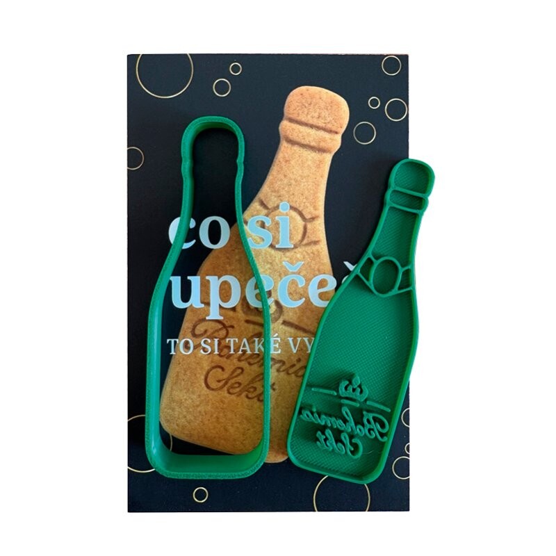 Bohemia Sekt vykrajovátko lahvička