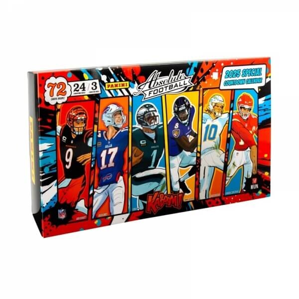 2025 Panini Absolute Football Countdown Calendar - Adventní kalendář NFL