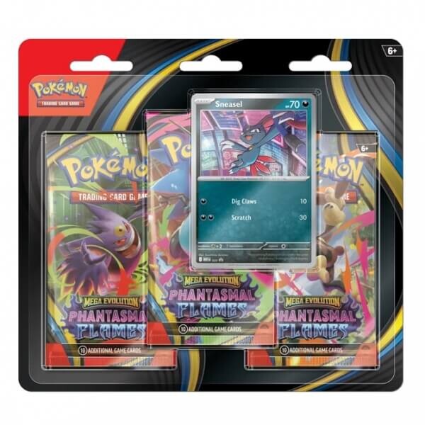 Pokémon Phantasmal Flames 3 Pack Blister - Sneasel