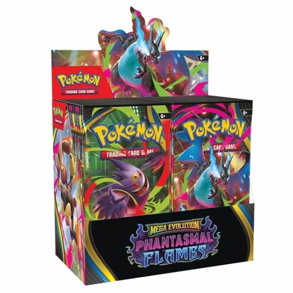 Pokémon Mega Evolution Phantasmal Flames Booster Box
