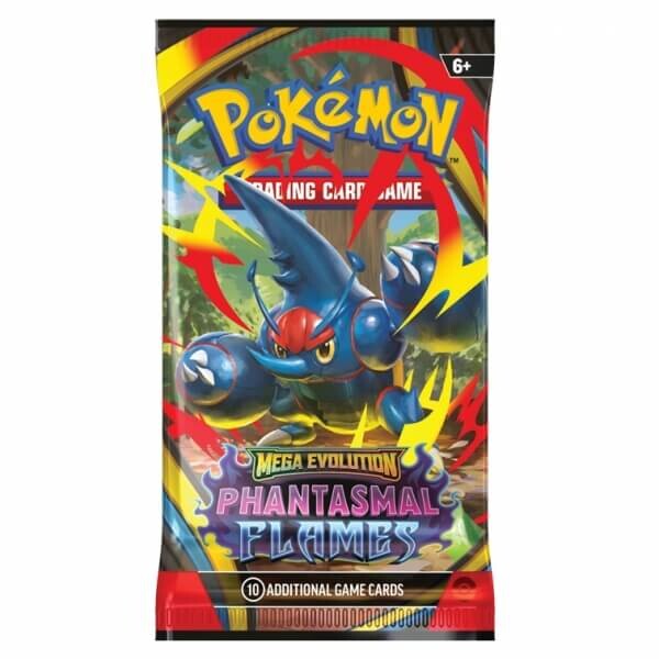 Pokémon Mega Evolution Phantasmal Flames Booster