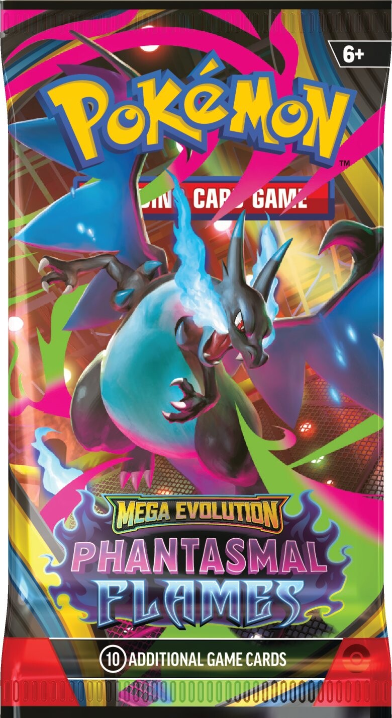 Nintendo Pokémon TCG: Mega Evolution Phantasmal Flames - Booster