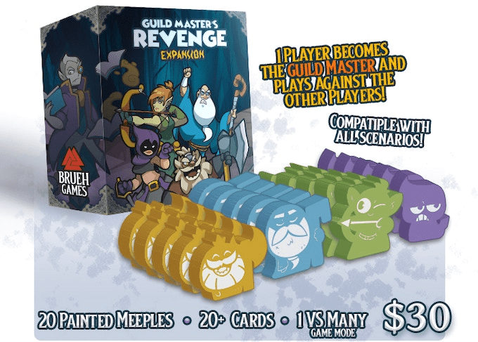 Brueh Games Poškozené - Keep the Heroes Out - Guild Master's Revenge