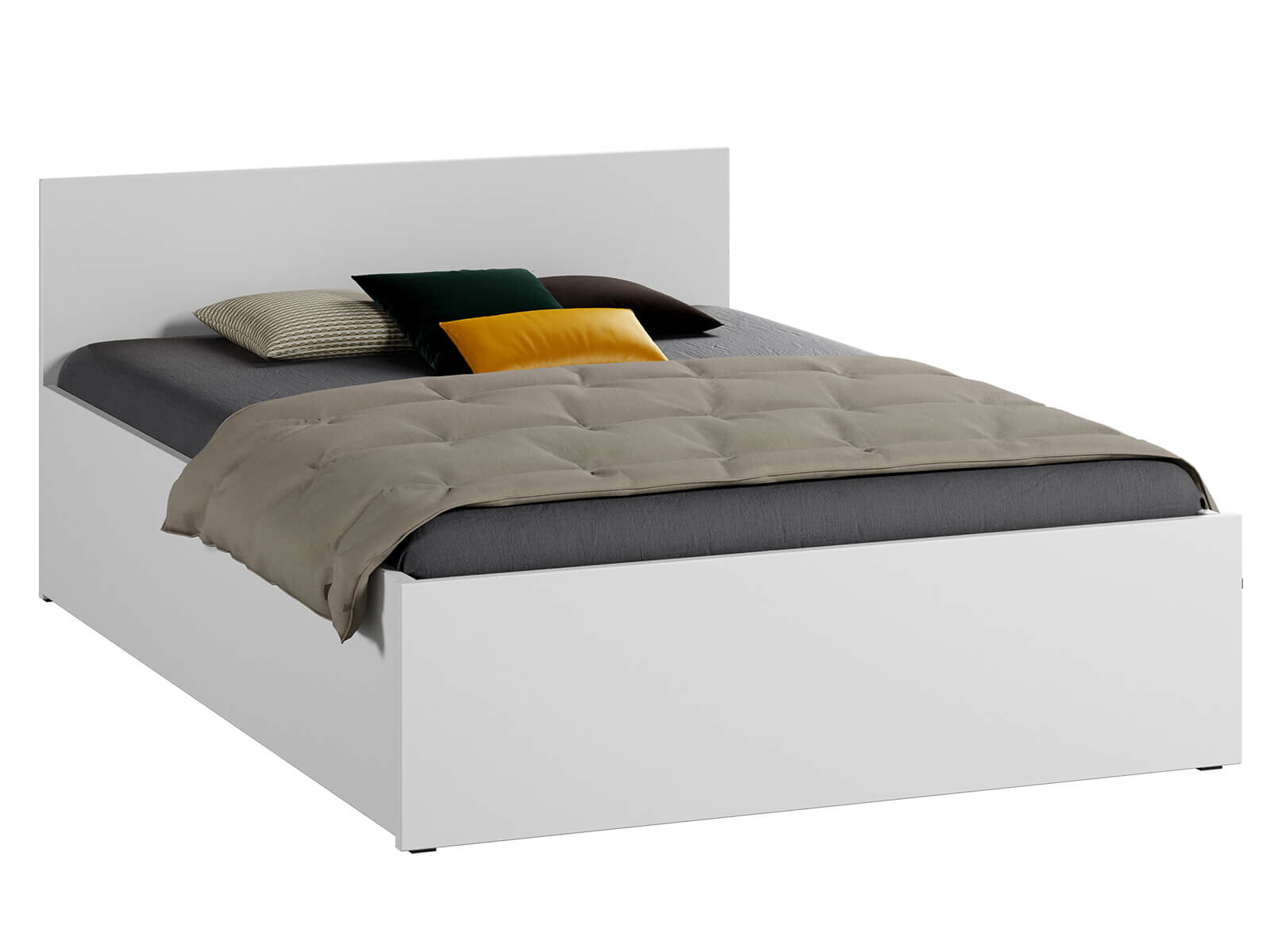 Maxi Postel STELA 180x200 cm, Bílá - 2.jakost