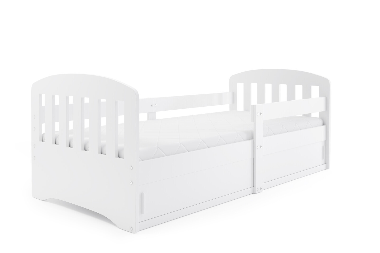 SMB Dětská postel CLEO, 80x160 cm Dekor: Bílá