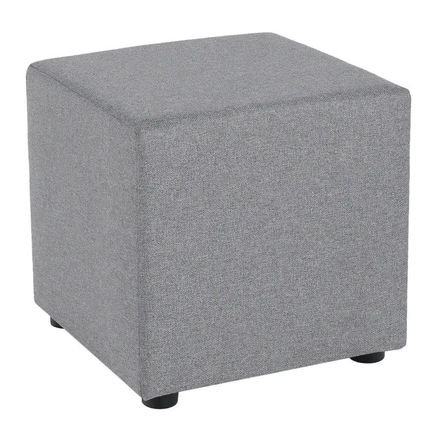 Tempo Kondela Taburet REGOR - Twist/šedá