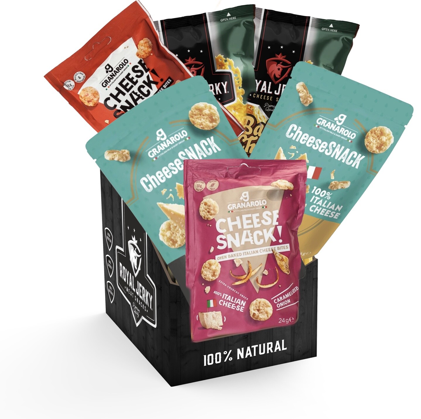 Royal Jerky Cheese&Please 6+1 zdarma