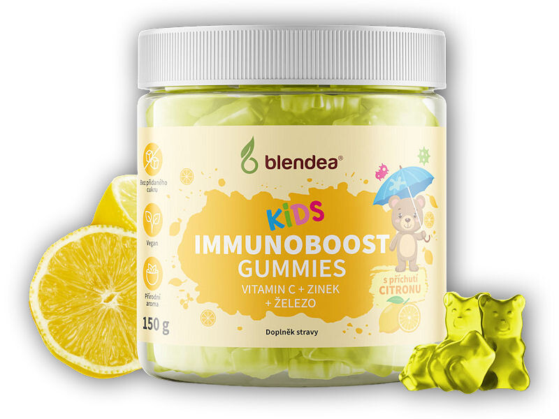 Blendea Blendea ImmunoBoost Gummies pro děti 60ks