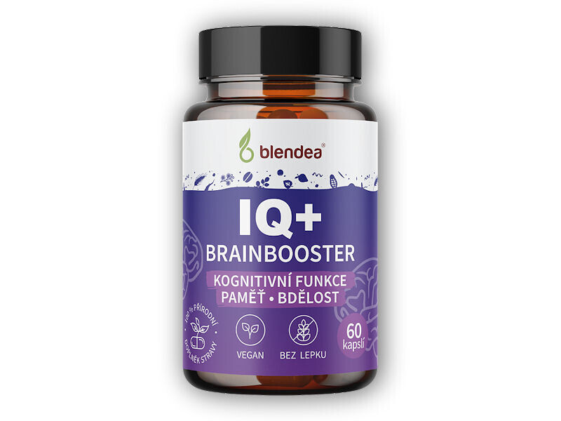 Blendea Blendea IQ+ Brain Booster 60 kapslí