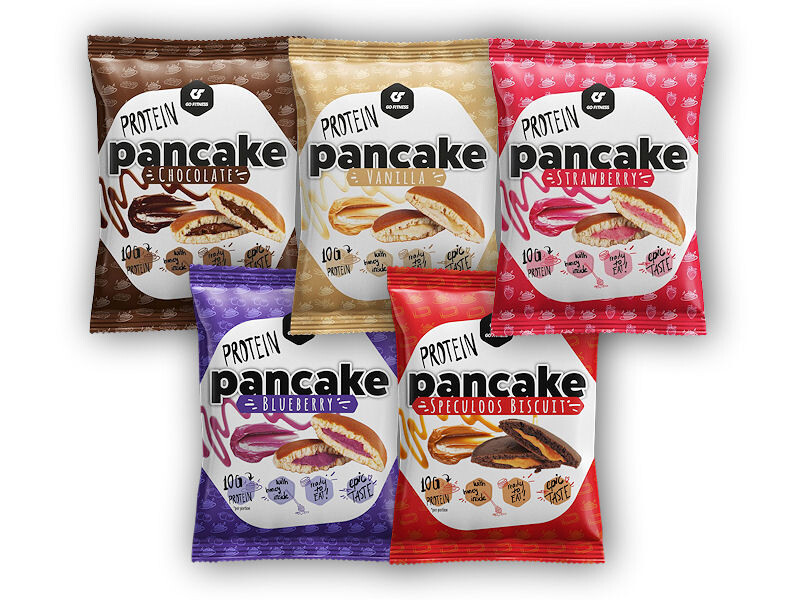 Go Fitness Protein Pancake 50g Varianta: blueberry