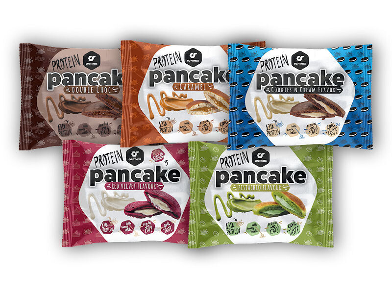 Go Fitness Protein Pancake 55g Varianta: caramel