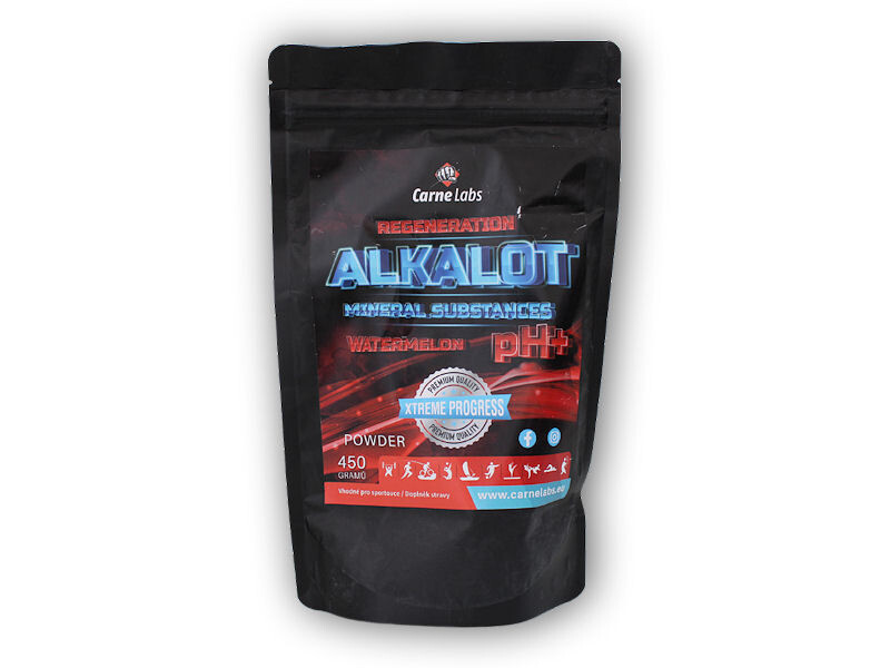 Carne Labs Alkalot ph+ electrolytes 450g meloun